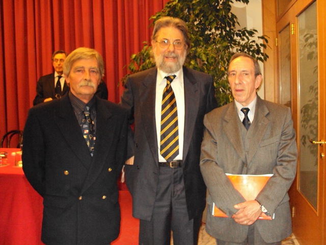 da sinistra - Mario Camilli- Salvatore di Mauro e Tito Mancini