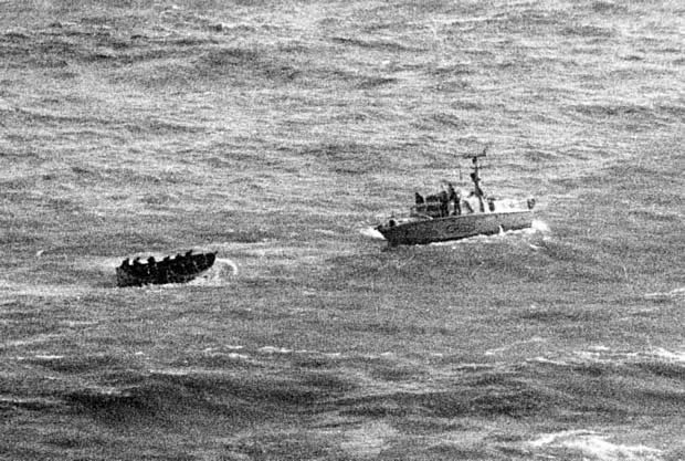 Super Speranza CP-233 06/04/70 salvataggio vite umane a Genova traina scialuppa