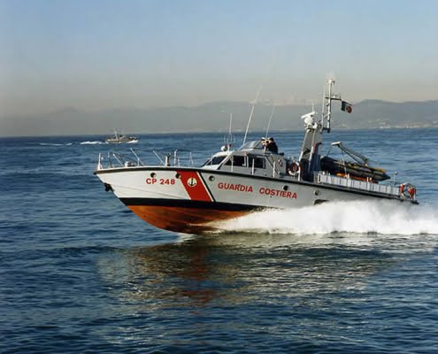 Imbarcazione CP 247 Guardia Costiera - Canados Ostia Lido