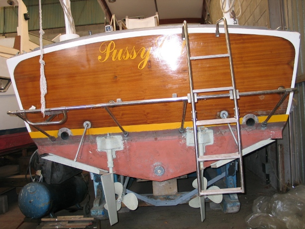 Barca d'epoca classica: Rudy Pussicat 1969