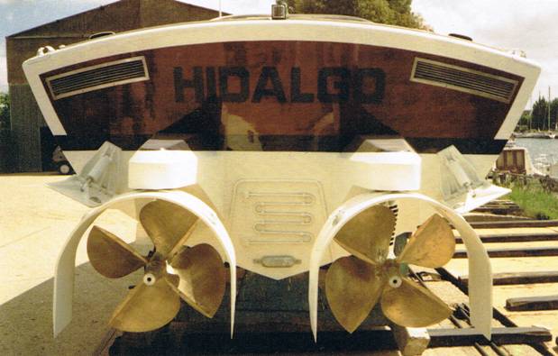 Hidalgo-Specchio di poppa equipaggiato con gruppi Levi Drive Unit