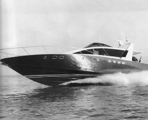 Motoryacht veloce Nazca - Progetto di Renato “Sonny” Levi