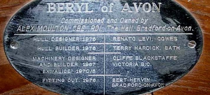 Beryl of Avon - Storia di un battello a vapore