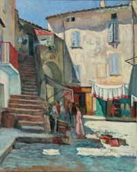 Charles Camoin La place aux herbes