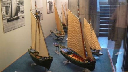 Il Museo dedica ampie sale con ricchi e dettagliati modelli alle barche da pesca ed alla navigazione fluviale