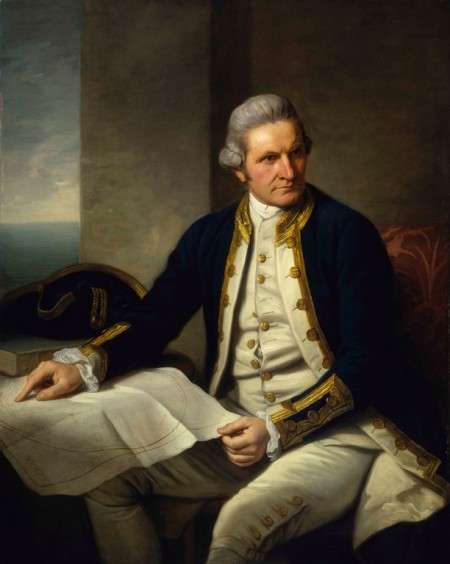 James Cook dipinto del 1775 di Nathaniel Dance