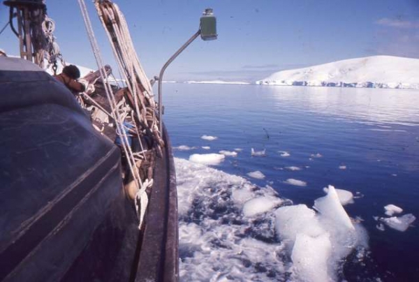 San Giuseppe Due in navigazione in Antartide