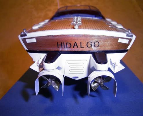 Modellismo navale: Delta Hidalgo realizzata da Alex Skerlji