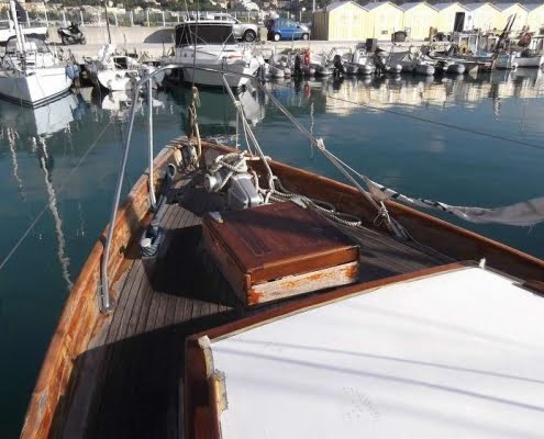 Barca a vela storica Marie Galante in vendita ad Arenzano