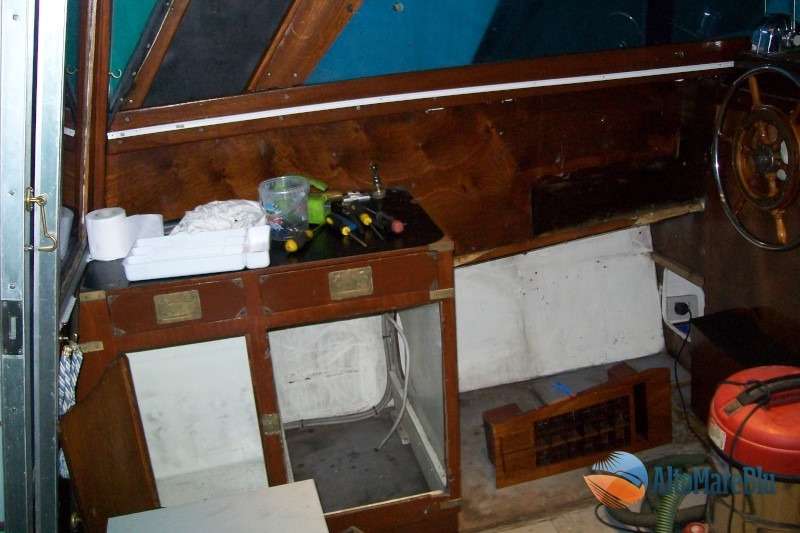 Restauro barca classica X33 Italcraft