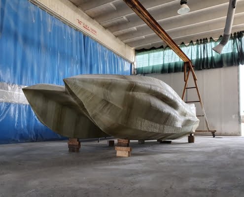 Mambo imbarcazione in vetroresina stampata in 3D