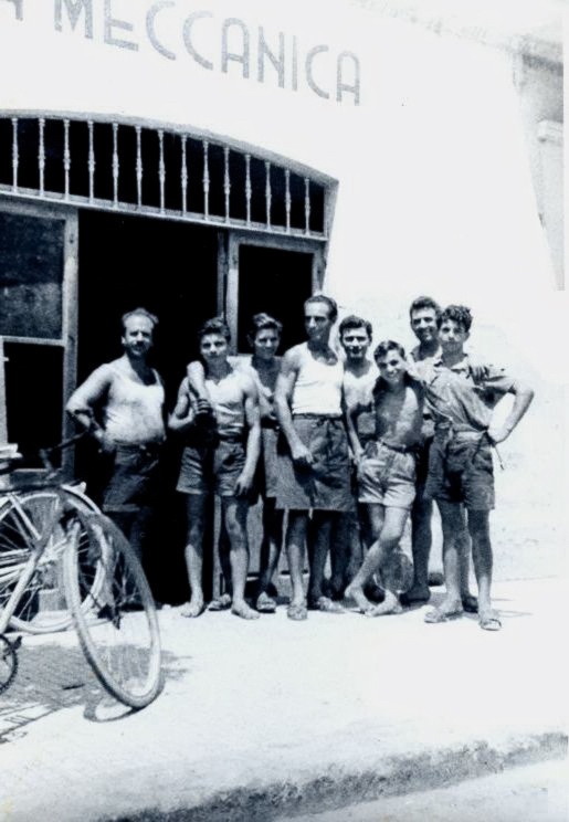 1948 Pierino apre officina, la meccanica ad Anzio di Pierino Gargana