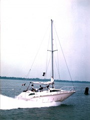 Barca Classica exocetus prime prove a motore 005