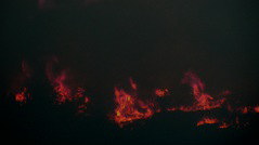 Incendio all'alba - Dubrovnik