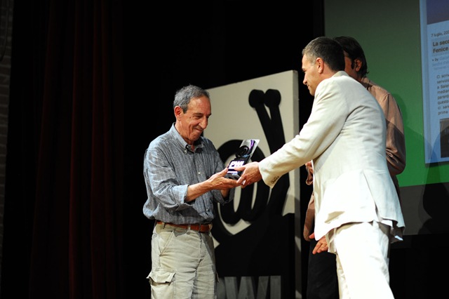 Vincitore PWI 2009 blog - ritira il premio Tito Mancini